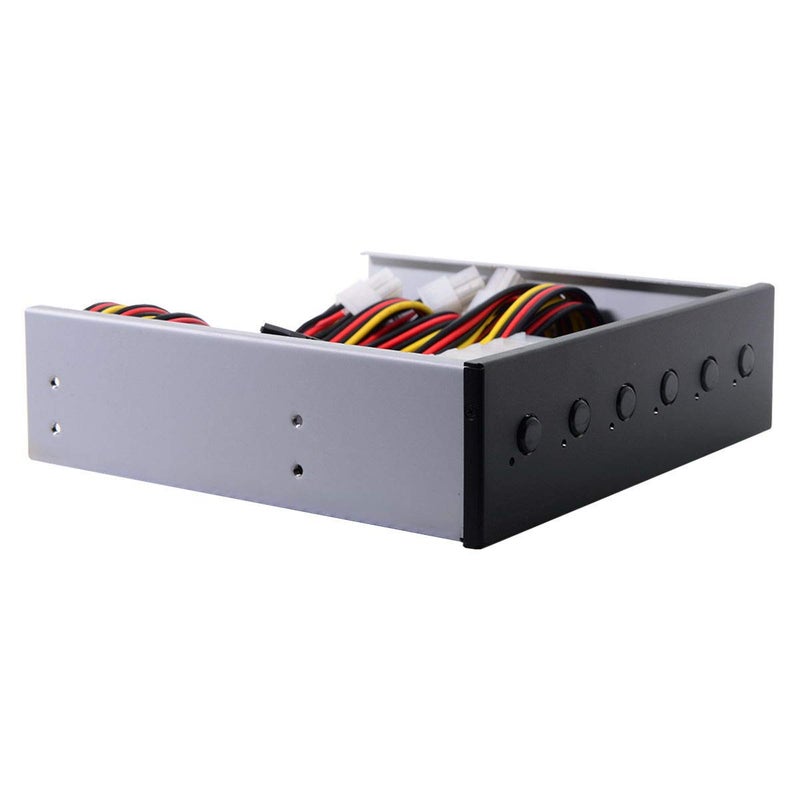 Xiwai 6 Hard Disk Control System Intelligent Control Management System HDD SSD Power Switch with 5.25 CD-ROM Bay - Image 2
